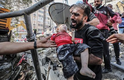 7ème jour de bombardements israéliens sur la population civile de Gaza